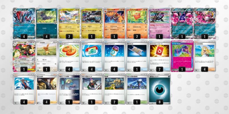 【Nのゾロアークex】ジムバトル優勝デッキレシピ