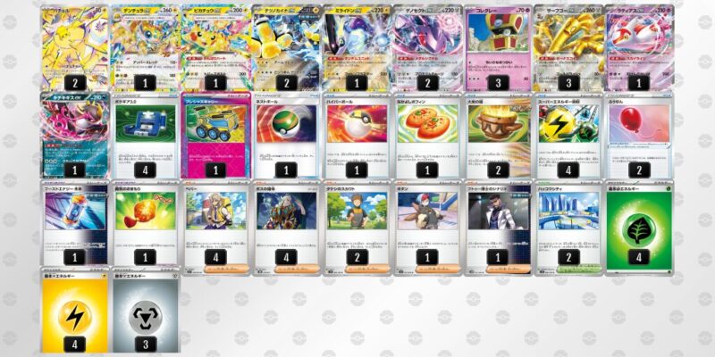 【サーフゴーex】ジムバトル優勝デッキレシピ