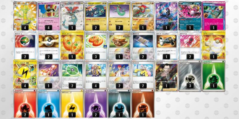 【サーフゴーex】ジムバトル優勝デッキレシピ