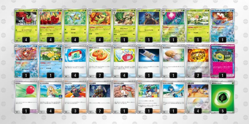 【おまつりおんど】ジムバトル優勝デッキレシピ