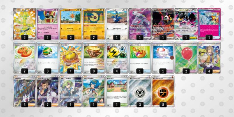 【サーフゴーex】ジムバトル優勝デッキレシピ