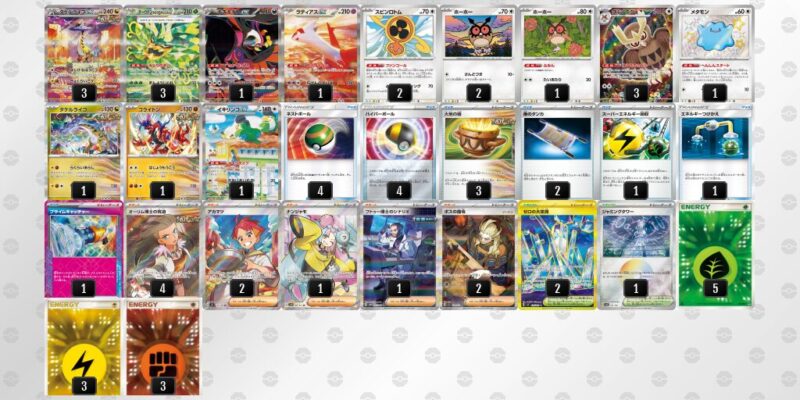 【タケルライコex】ジムバトル優勝デッキレシピ