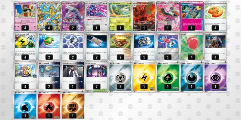 【サーフゴーex】ジムバトル優勝デッキレシピ