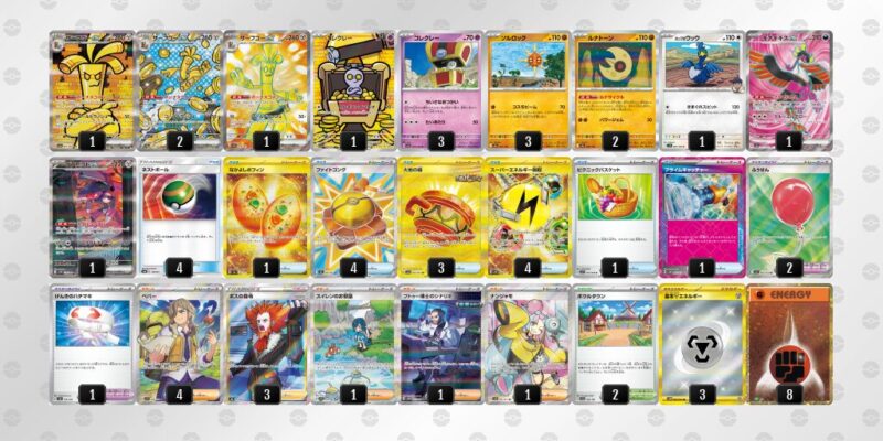 【サーフゴーex】ジムバトル優勝デッキレシピ