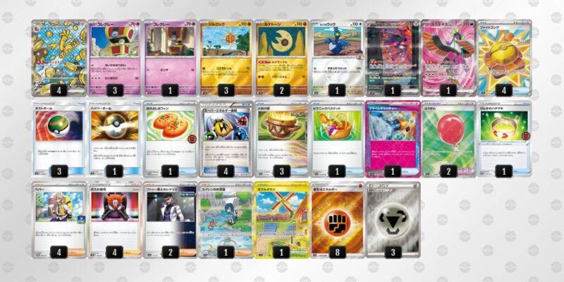 【サーフゴーex】ジムバトル優勝デッキレシピ