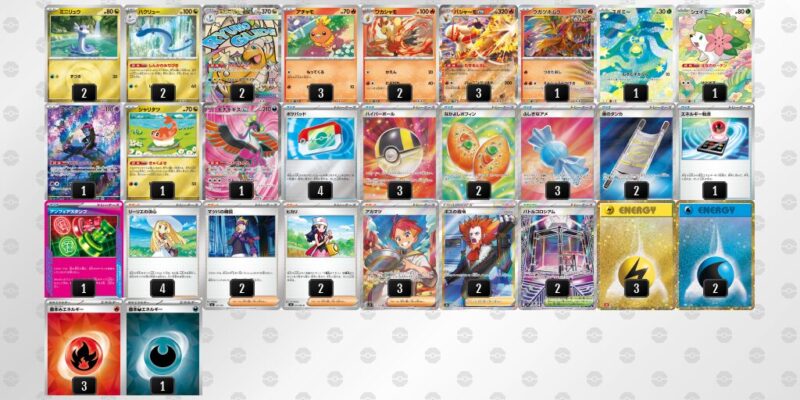 【メガカイリューex】ジムバトル優勝デッキレシピ