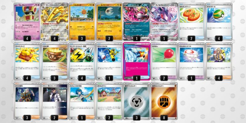 【サーフゴーex】ジムバトル優勝デッキレシピ