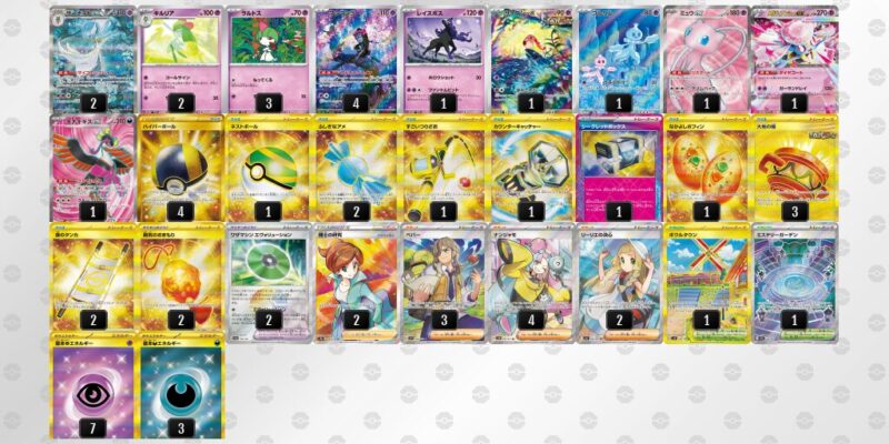 【メガサーナイトex】ジムバトル優勝デッキレシピ