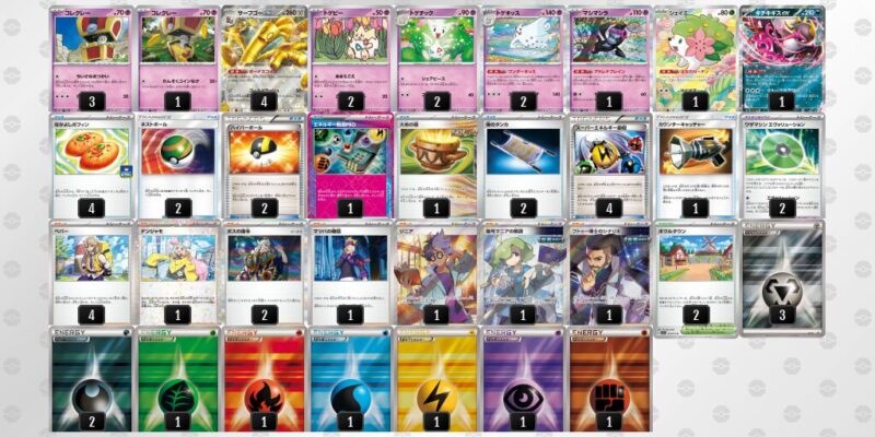 【サーフゴーex】ジムバトル優勝デッキレシピ