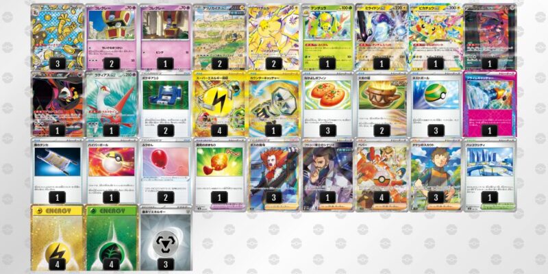 【サーフゴーex】ジムバトル優勝デッキレシピ