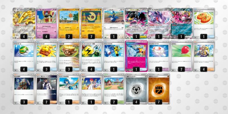 引退品】サーフゴーex 構築デッキ 優勝レシピ ポケモンカード引退品 4