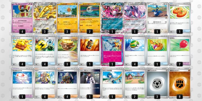 【サーフゴーex】ジムバトル優勝デッキレシピ