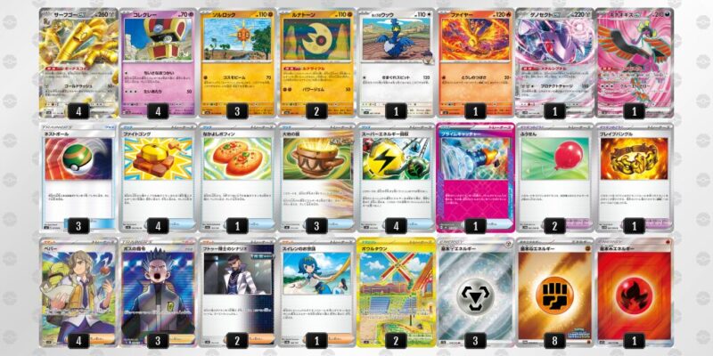 【サーフゴーex】ジムバトル優勝デッキレシピ