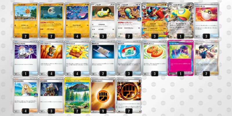 【メガルカリオex】ジムバトル優勝デッキレシピ