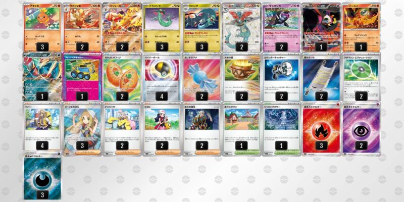 【ドラパルトex】ジムバトル優勝デッキレシピ