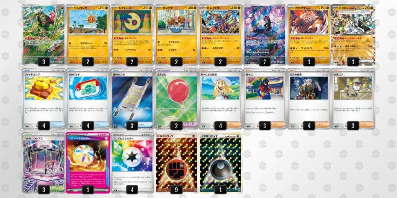 【イイネイヌ】ジムバトル優勝デッキレシピ