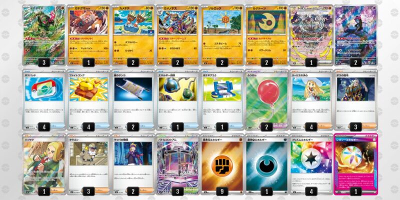 【イイネイヌ】ジムバトル優勝デッキレシピ