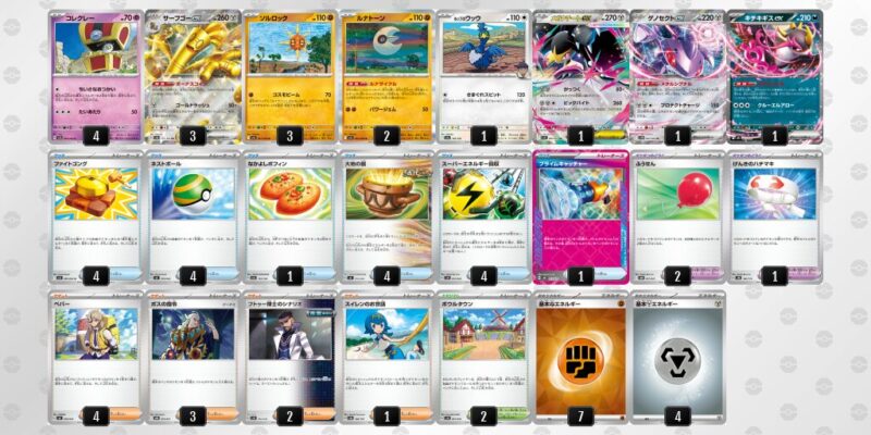 【サーフゴーex】ジムバトル優勝デッキレシピ