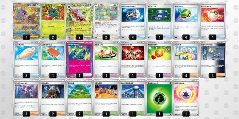 【メガガルーラex】ジムバトル優勝デッキレシピ