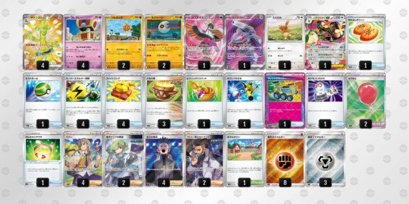 【サーフゴーex】ジムバトル優勝デッキレシピ