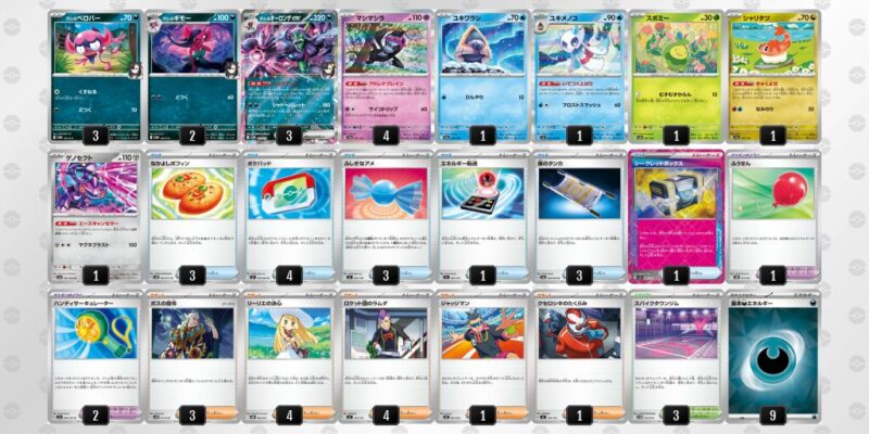 【マリィのオーロンゲex】ジムバトル優勝デッキレシピ