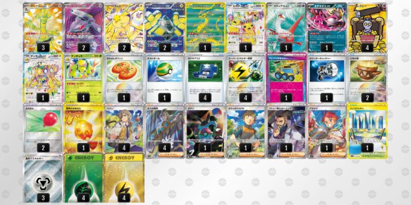 【サーフゴーex】ジムバトル優勝デッキレシピ