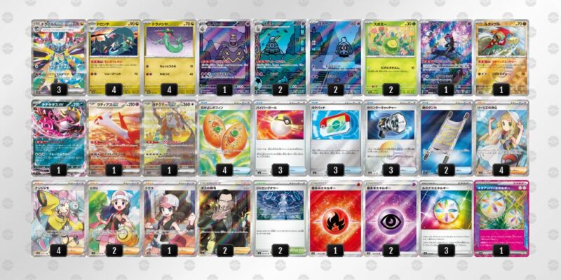 【ドラパルトex】ジムバトル優勝デッキレシピ