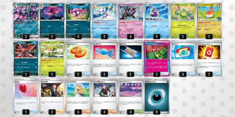 【マリィのオーロンゲex】ジムバトル優勝デッキレシピ