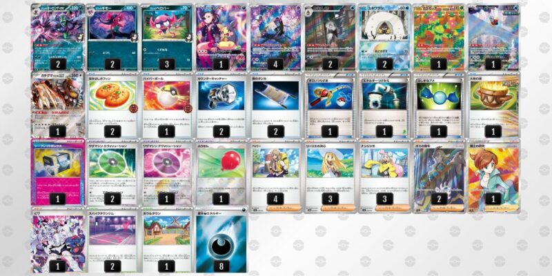 【マリィのオーロンゲex】ジムバトル優勝デッキレシピ