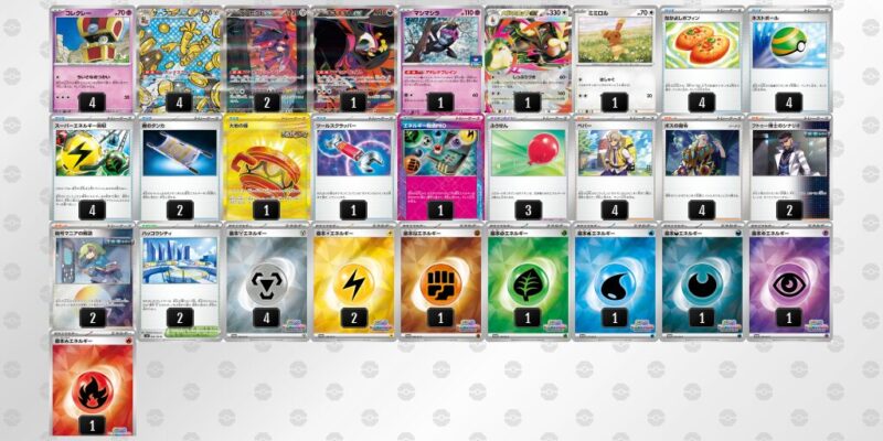 【サーフゴーex】ジムバトル優勝デッキレシピ