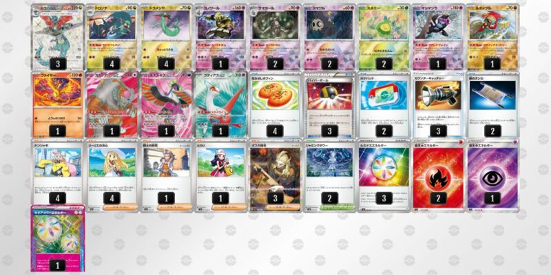 【ドラパルトex】ジムバトル優勝デッキレシピ