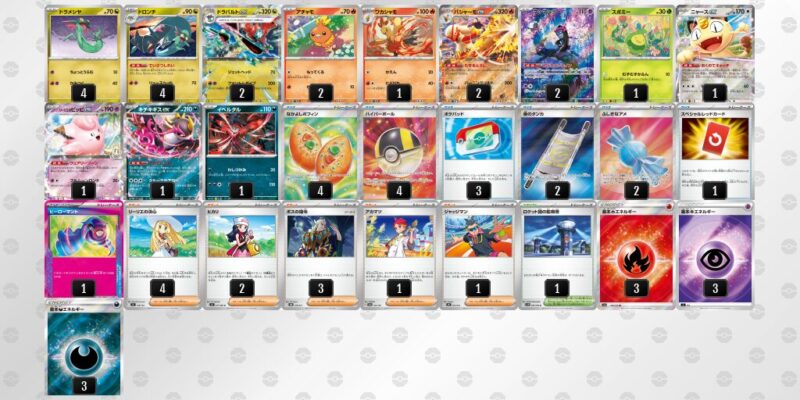 【バシャーモex】ジムバトル優勝デッキレシピ