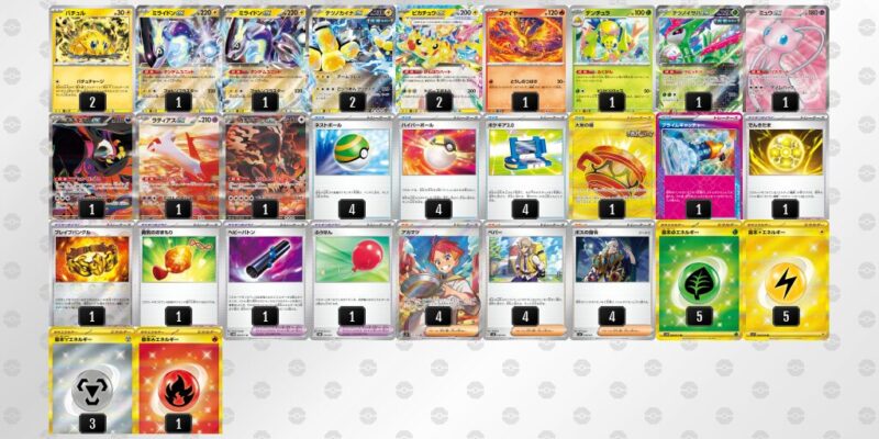 【バチュルバレット】ジムバトル優勝デッキレシピ