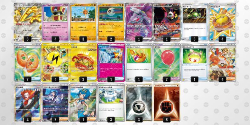 【サーフゴーex】ジムバトル優勝デッキレシピ