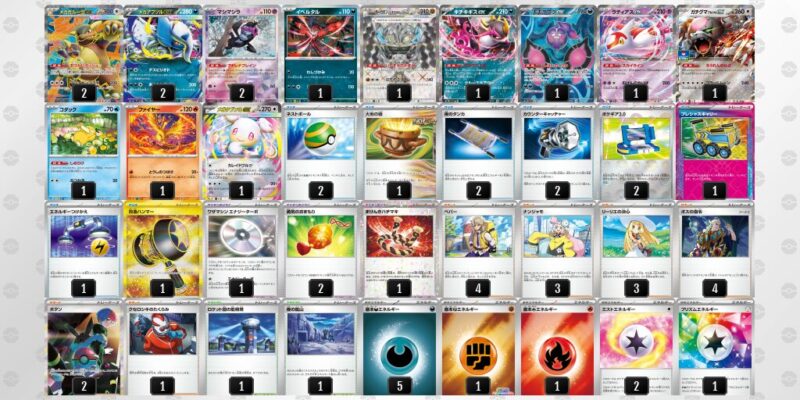 【メガアブソルex】ジムバトル優勝デッキレシピ