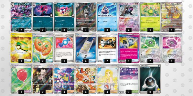 【マリィのオーロンゲex】ジムバトル優勝デッキレシピ