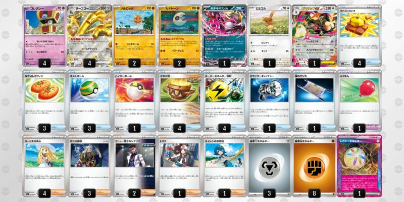 【サーフゴーex】ジムバトル優勝デッキレシピ