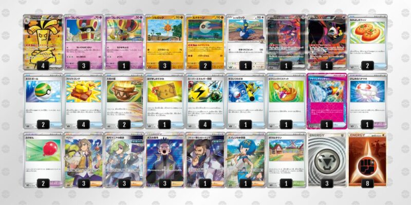 【サーフゴーex】ジムバトル優勝デッキレシピ