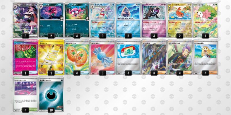 【マリィのオーロンゲex】ジムバトル優勝デッキレシピ
