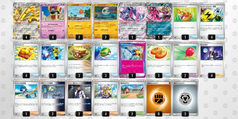 【サーフゴーex】ジムバトル優勝デッキレシピ