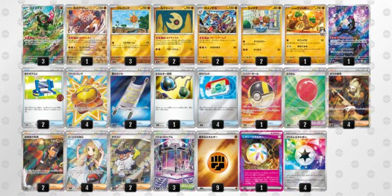 【イイネイヌ】ジムバトル優勝デッキレシピ