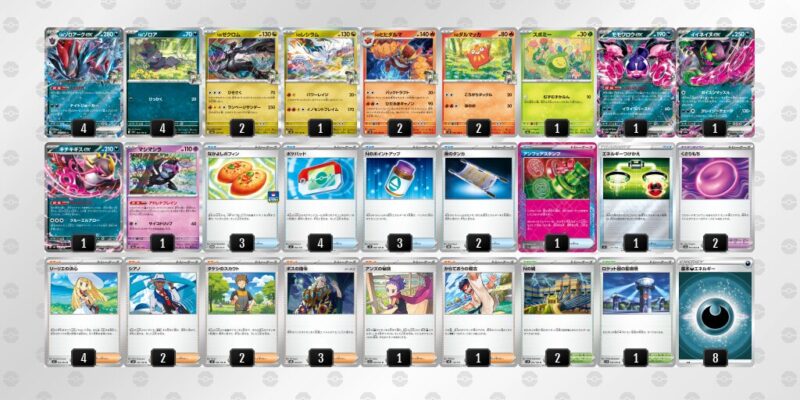 【Nのゾロアークex】ジムバトル優勝デッキレシピ