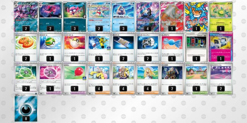 【マリィのオーロンゲex】ジムバトル優勝デッキレシピ