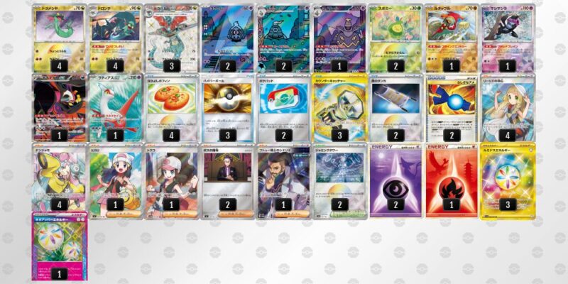 【ドラパルトex】ジムバトル優勝デッキレシピ