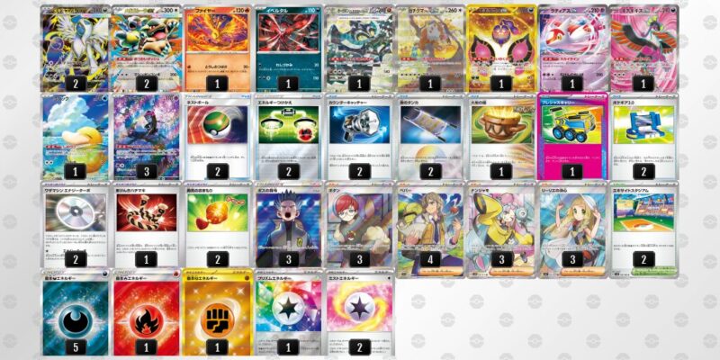 【メガアブソルex】ジムバトル優勝デッキレシピ