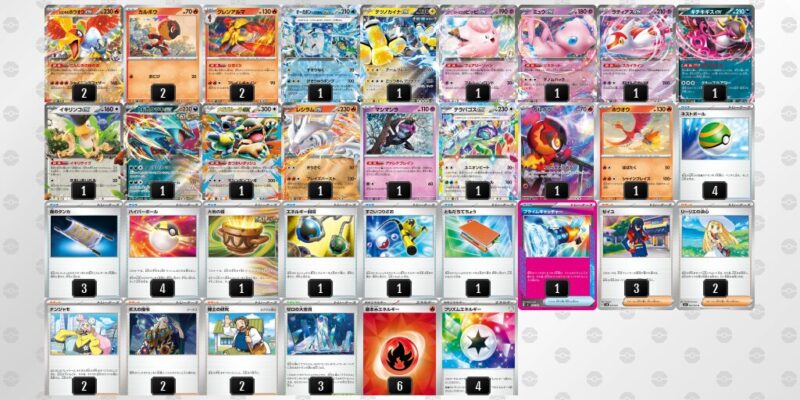 【グレンアルマex】ジムバトル優勝デッキレシピ