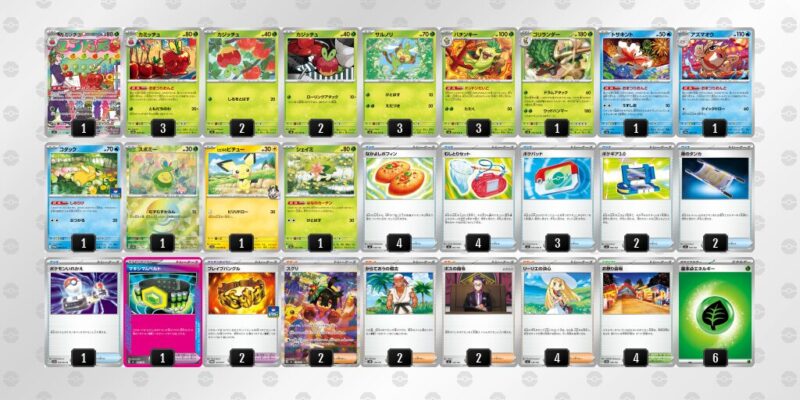 【おまつりおんど】ジムバトル優勝デッキレシピ