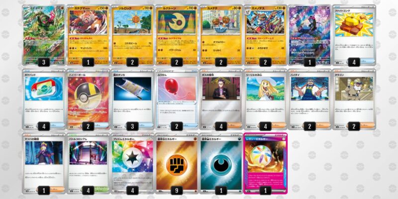 【イイネイヌ】ジムバトル優勝デッキレシピ