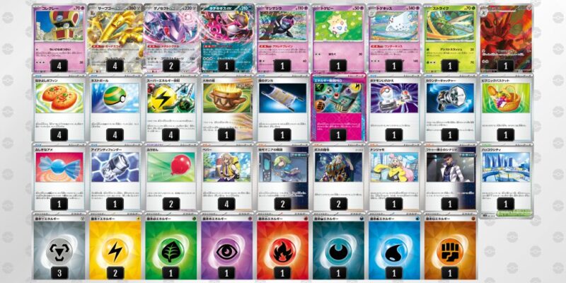 【サーフゴーex】ジムバトル優勝デッキレシピ