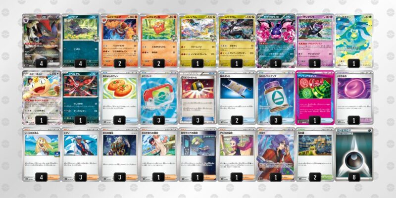 【Nのゾロアークex】ジムバトル優勝デッキレシピ